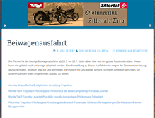 Tablet Screenshot of oldtimerclub-zillertal.at
